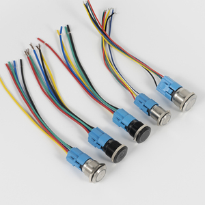 Bouton poussoir d'arrêt d'urgence en métal 12mm 16mm 19mm 22mm 25mm IP65 à verrouillage pour la sécurité des machines - Product Image 5