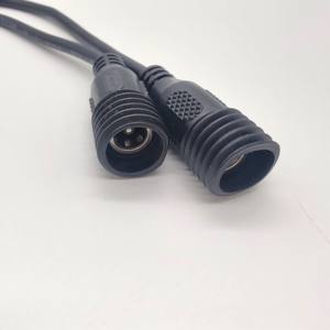 通信设备用防水DC5521公母电缆端，带SR电缆限位器 - Product Image 1