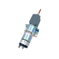 Vanne solénoïde 1504-12C2U1B1S1 pour commande d'arrêt de moteur Lister Peter Perkins 12V DC