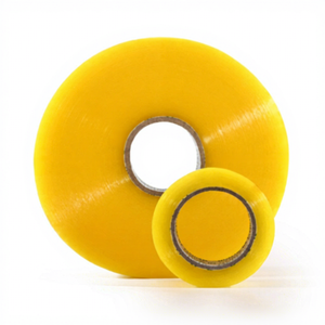 סרט הדבקה שקוף חד-צדדי עמיד למים מסוג BOPP אקרילי לאיטום קרטונים - Product Image 1