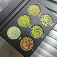 Créez votre propre palette d'ombres à paupières uniques, minérales, imperméables, en poudre, scintillantes, duo-chromes, à effet changeant de couleur