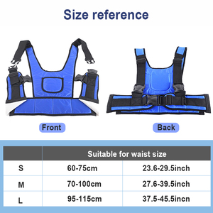 Sabuk Bantuan Pasien Medis Sabuk Pengaman Kursi Roda Tali Pengaman Kursi Roda Rompi Tali Rumah Sakit untuk Pencegahan Jatuh Lansia - Product Image 2