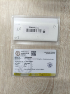 DK Atacado IGI Certificado 1 Carat D VS/VVS Laboratório Crescido Diamante Sintético Corte Redondo CVD VVS Diamantes Soltos - Product Image 5