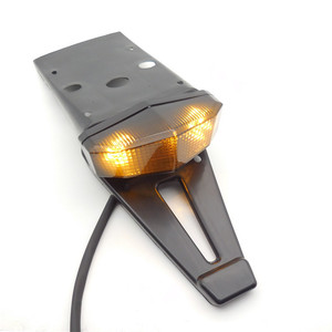 Luz Trasera para Motocicleta, Luz LED Intermitente, Luz de Freno, Luz de Posición, Luz de Matrícula y Luz Direccional Integrada - Product Image 2