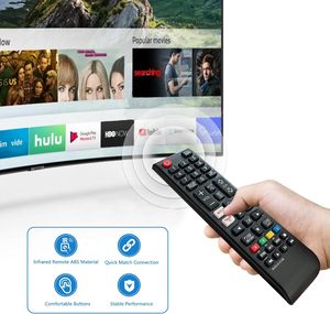 Control Remoto <span class=keywords><strong>de</strong></span> Repuesto Fijo BN59-01315B para Samsung Smart TV 4K UHD HDR Crystal QLED Serie UE Quantum TV Ergonómico 10 Metros - Product Image 4