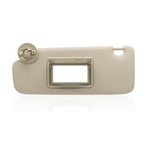 Pare-soleil Chevrolet beige côté gauche avec miroir et compartiment de rangement pour Sonic Spark Beat - Product Image 3
