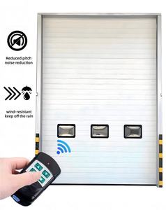 Porte élévatrice segmentée industrielle Tournage vertical Coulissante Usine Entrepôt Dock Logistique Up Down Garage Coupe-vent Électrique - Product Image 1