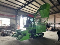 Moissonneuse-broyeuse automotrice pour ensilage de maïs, paille, luzerne et herbe, avec moteur et boîte de vitesses essentiels pour la récolte à disques