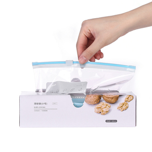 <span class=keywords><strong>Sac</strong></span> zippé à glissière personnalisé sans BPA debout, fond extensible, anti-fuite, recyclable pour le stockage des aliments - Product Image 1