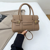 Sac à bandoulière carré rétro européen-américain à rabat, nouveau design, tendance et polyvalent, style coréen, pour femme, collection Printemps 2026