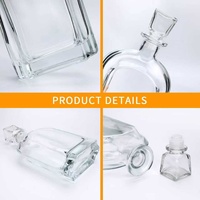 Bouteilles en verre en gros prêtes à l'emploi 500ml 700ml – Bouteilles en verre vides pour spiritueux, rhum artisanal, emballage de boissons haut de gamme