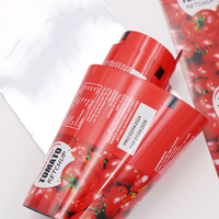 Rouleau de film plastique laminé thermoscellable de 30 pouces pour emballage de tomates, pâtes, sauces chili et ketchup - Vente en gros