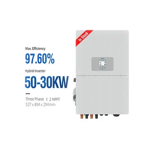 Onduleur solaire Deye de haute qualité 25Kw 30Kw 40Kw 50Kw 1Mw onduleurs hybrides pour prix de gros