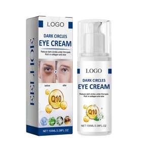 Crème pour les yeux anti-cernes Coq10 100 ml, étiquette privée OEM, anti-âge, hydratante, éclaircissante, végétalienne - Product Image 1