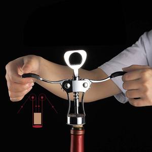 Ouvre-bouteille en zinc C384 pour la maison, accessoires pour bière et vin, outils de cuisine, gadget, tire-bouchon en métal – Vente en gros - Product Image 2