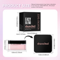 Poudre fixatrice de maquillage Danchel Matcha Milk Cake, fond de teint liquide impeccable, anti-cernes waterproof, contrôle du sébum, maquillage beauté