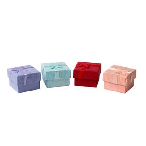 Manufacturer Custom Logo Small Accessory Paper Packaging <b>Gift</b> for Girls' Rings, Jewelry, Colorful <b>Cheap</b> Storage <b>Box</b> - Product Image 2