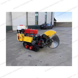Machine de découpe de routes sur chenilles Scie à béton à profondeur de coupe personnalisée en vente - Product Image 6