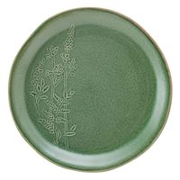 EKA Ensemble de 12 assiettes en céramique irrégulière de haute qualité avec glaçure réactive, vaisselle moderne, service de table pour la maison et les restaurants