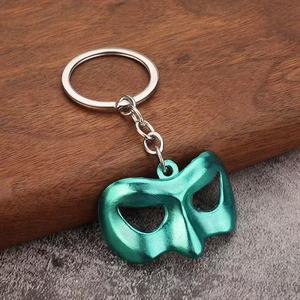 Lanterne verte Vintage métal masque porte-clés mousqueton à la mode pour <span class=keywords><strong>super</strong></span>-<span class=keywords><strong>héros</strong></span> Cosplay Cartoony Style - Product Image 5