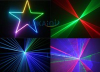 1W RVB Disco DJ de Plancher de Danse Lumière Laser D'animation Montrent 1000mw DMX Laser ILDA Projecteur
