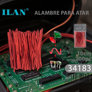 Fili per legatura Iln da 10 cm, circa 200 pezzi, per fasciare e fissare - Product Image 3