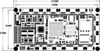 Carte mère Kanon PCBA EVB DEV-KIT PX30-D Quad Core 64 bits Cortex A35 16 Go de RAM, compatible Linux/Android, carte de développement IA/ML