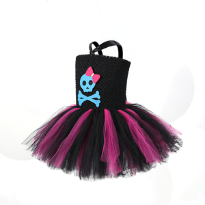 2025 vente chaude Vintage pas cher Chine gros enfants vêtements noir fête bébé fille <span class=keywords><strong>Tutu</strong></span> robes pour filles 12 ans - Product Image 2