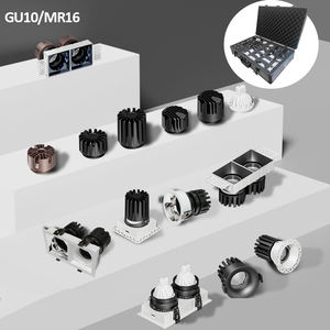 एलईडी डाउनलाइट स्थिरता नए फैशन फ्रेम धारक फिटिंग Mr16 को ठीक किया गया आवास - Product Image 2