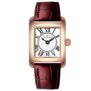 Water Resistant Fashion Stainless Steel Round Alexander Ferros 7282R-02 SAPPHIRE CRYSTAL Rubber 50 m - Product Image 1