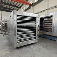 Industriële voedselvriesdroger motor 500kg, 304 roestvrij staal, alles-in-één vacuümdroogmachine voor fruit, koffie JK-FD-50N