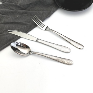 Câu lạc bộ nước 430 thép không gỉ khách sạn <span class=keywords><strong>Flatware</strong></span> <span class=keywords><strong>Set</strong></span>-thương mại cấp dao kéo cho nhà hàng & phục vụ - Product Image 4