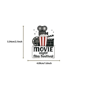 50 autocollants vintage sur le thème des films, autocollants esthétiques rétro pour adolescents et adultes, autocollants en vinyle imperméables - Product Image 2