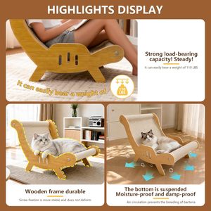 Nuevo Rascador para Gatos, Resistente al Desgaste, de Sisal, para Silla, Sofá, Cama para Gatos, Extra Grande - Product Image 2
