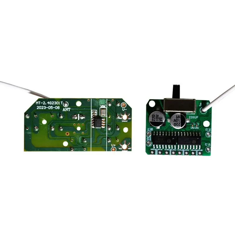 2.4G 5 channel pcba toys torsion rc car receiver transmitter