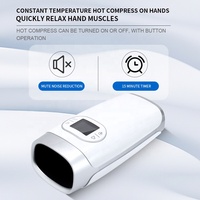 Schmerzlinderung Batteriebetriebener Touch-Kompressions-Akupressur-Rollball Luftdruck-Vibrations-Handmassagegerät mit Zeitsteuerung
