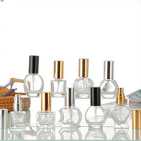 Offres Spéciales 5ml 8ml 10ml Mini rechargeable mignon chat forme 10ml plus récent vide verre vaporisateur bouteilles de parfum