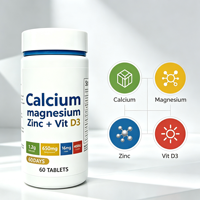 Comprimés de calcium, magnésium, zinc et vitamine D3 de haute qualité ; compléments de collagène ; directement du fabricant OEM