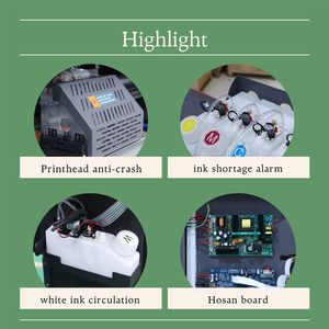 เครื่องพิมพ์ DTF หัวพิมพ์คู่ I3200 สำหรับพิมพ์ลายลงบนเสื้อยืด เสื้อฮู้ด กางเกงยีนส์ ด้วยวิธีการถ่ายโอนความร้อน - Product Image 2