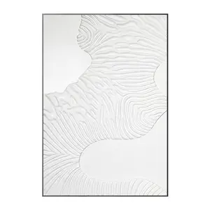 Modern Minimalist Abstract 3D Three-dimensional Relief Decorative Painting Wall Art