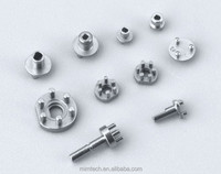 MIMTech OEM Micro Mini Engranajes de Moldeo por Inyección de Metal, Módulo Pequeño 0.05, Módulo 0.1, Módulo 0.2, Doble Enlace, Acero Inoxidable 316 17-4