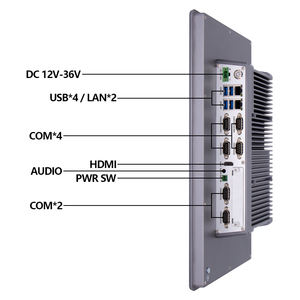 OEM/ODM IP65/IP66/IP67 Control a prueba de explosiones Lcd Embedded Fanless Industrial Multi-touch Panel Pc con J1900/J6412/I3/i5/i7 - Product Image 2