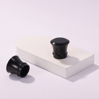 Tapa de perfume de lujo aceptable de OEM/ODM, tapa de perfume de resina Rosa colorida de cilindro redondo, 15 FEA