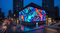 HiSeaVis P4.4/P5.7/P6.6/P8/P10 Écran LED étanche IP66 960x960 pour publicité extérieure couleur pleine résolution