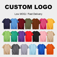 Tops à manches courtes en coton avec logo personnalisé, uniformes d'été, chemises personnalisées culturelles et promotionnelles