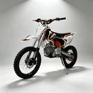 Meilleure moto tout-terrain 125cc d'entrée de gamme pour adolescents et adultes, 2 roues, démarrage électrique par bouton-poussoir, frein à disque hydraulique avant et arrière, sortie d'usine - Product Image 2