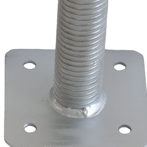 Alto Costo-rendimiento <span class=keywords><strong>AJ</strong></span> Flying S100 Steel Prop U-head Jack Galvanizado Swivel Andamio Placa base ISO/CE Certificado Andamio - Product Image 2
