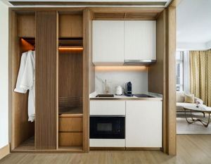 Muebles para Hoteles y Restaurantes, Estilo Americano de Lujo para Hoteles de 7 Estrellas, con Armario y Muebles de Cocina, Juegos de Muebles para Dormitorio, Armario - Product Image 1