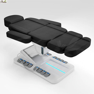 Poltrona <span class=keywords><strong>Estetica</strong></span> di Lusso Regolabile, Lettino per Tatuaggi e Pedicure, Sedia Girevole Idraulica per Esami Medici, per Cliniche Estetiche e Spa - Product Image 4