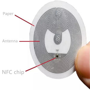 Бесплатные образцы управления запасами 40*25 мм <span class=keywords><strong>Rfid</strong></span> перезаписываемый NFC 213 тег смарт-этикетки наклейки 13,56 MHz инкрустация NFC стикер - Product Image 4